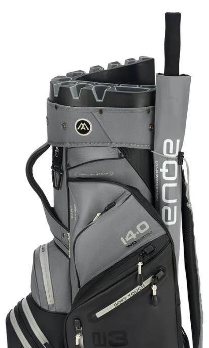 Big Max Dri Lite Silencio 3 Cartbag, schwarz/grau