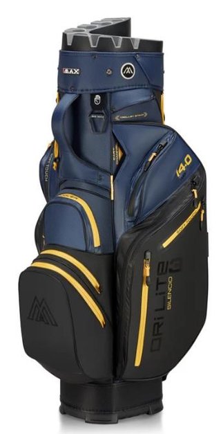 Big Max Dri Lite Silencio 3 Cartbag, black/navy/corn