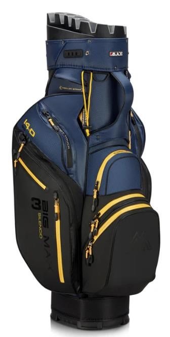 Big Max Dri Lite Silencio 3 Cartbag, black/navy/corn