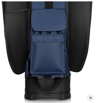 Big Max Dri Lite Silencio 3 Cartbag, black/navy/corn