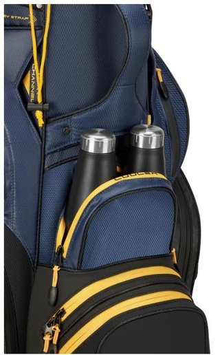 Big Max Dri Lite Silencio 3 Cartbag, black/navy/corn