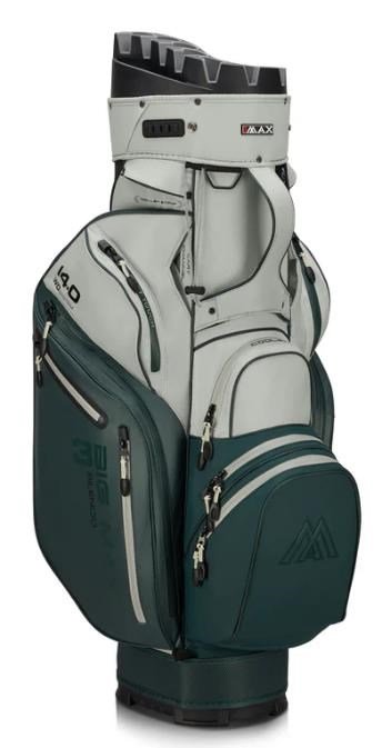 Big Max Dri Lite Silencio 3 Cartbag, forest green/off white