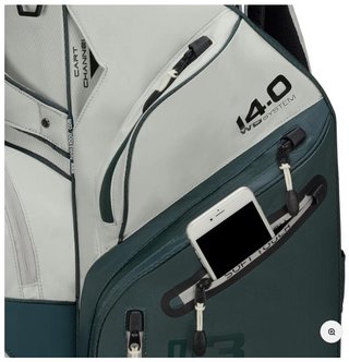 Big Max Dri Lite Silencio 3 Cartbag, forest green/off white