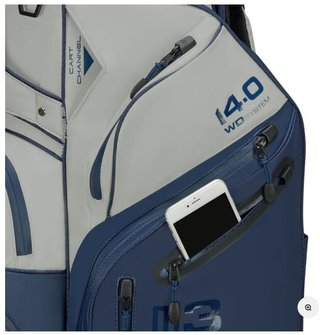 Big Max Dri Lite Silencio 3 Cartbag, navy/off white