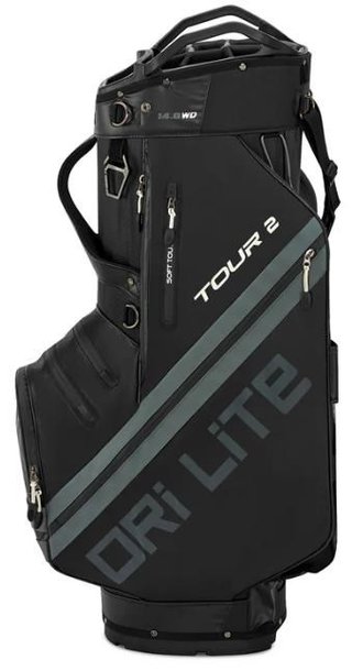 Big Max Dri Lite Tour 2 Cartbag, schwarz/grau