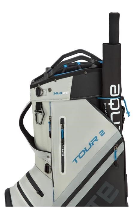 Big Max Dri Lite Tour 2 Cartbag, black/off white/blue