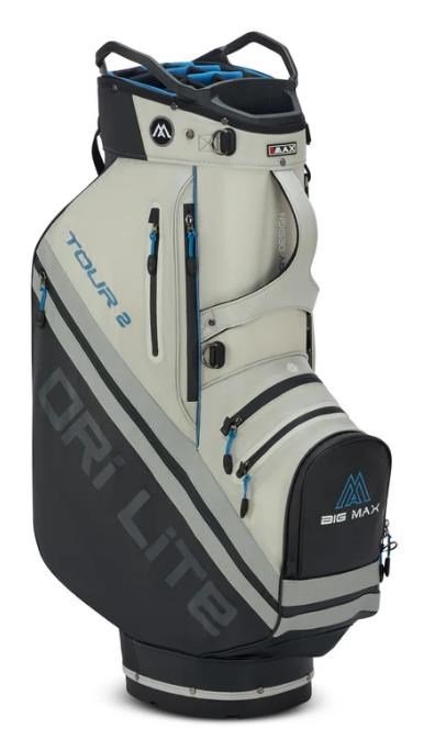 Big Max Dri Lite Tour 2 Cartbag, black/off white/blue