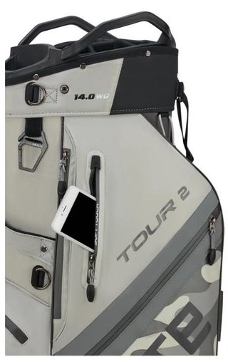 Big Max Dri Lite Tour 2 Cartbag, grey camo/off white