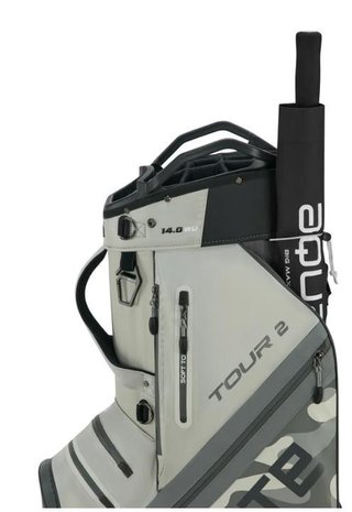 Big Max Dri Lite Tour 2 Cartbag, grey camo/off white