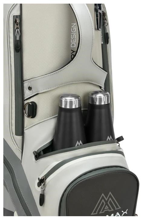 Big Max Dri Lite Tour 2 Cartbag, grey camo/off white