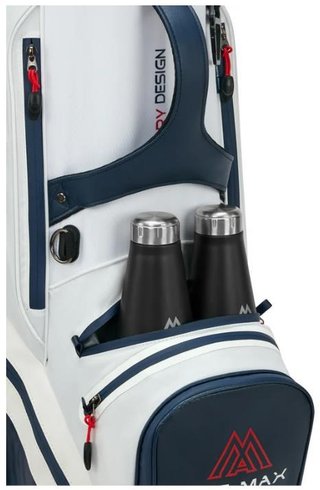 Big Max Dri Lite Tour 2 Cartbag, red/white/navy