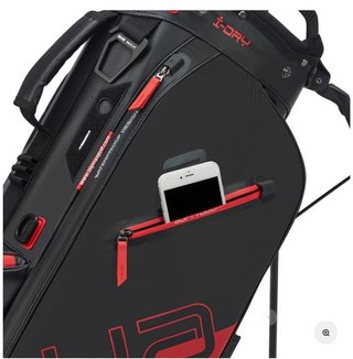 Big Max Aqua Eight H Standbag, schwarz/rot