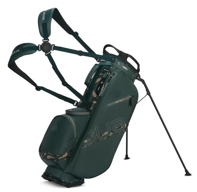 Big Max Aqua Eight H Standbag, forest green/green camo