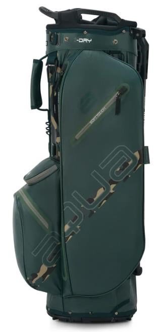 Big Max Aqua Eight H Standbag, forest green/green camo