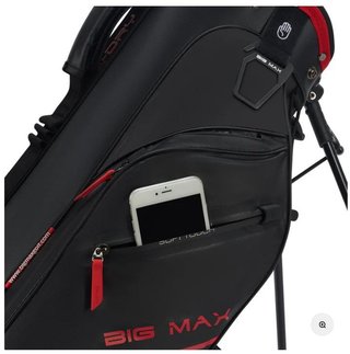 Big Max Aqua Seven H Standbag, schwarz/rot
