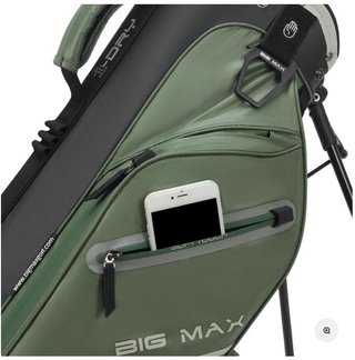 Big Max Aqua Seven H Standbag, forest green/charcoal/lime
