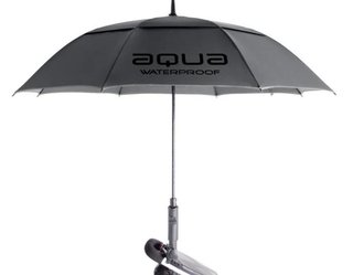 Big Max Aqua Regenschirm 60", grau/schwarz