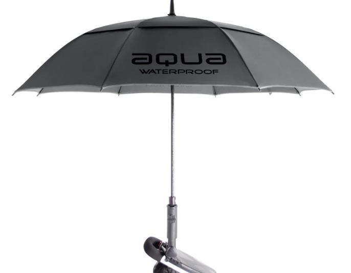 Big Max Aqua Regenschirm 60", grau/schwarz