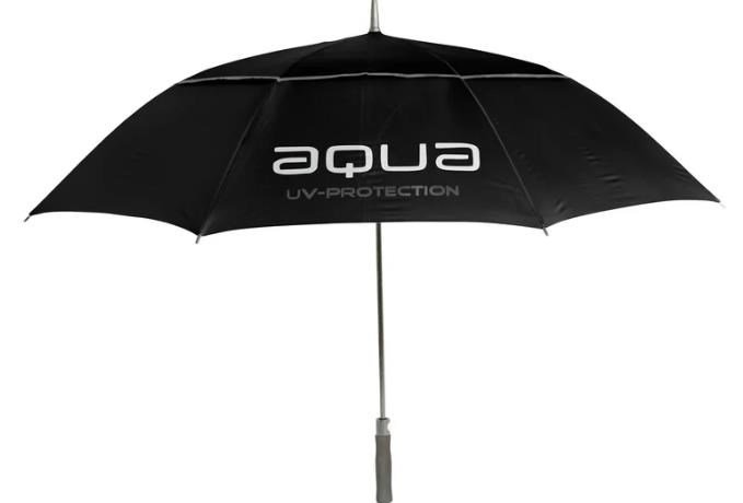 Big Max Aqua UV Golf Regenschirm, schwarz/grau