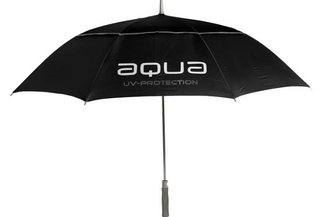 Big Max Aqua UV Golf Regenschirm, schwarz/grau