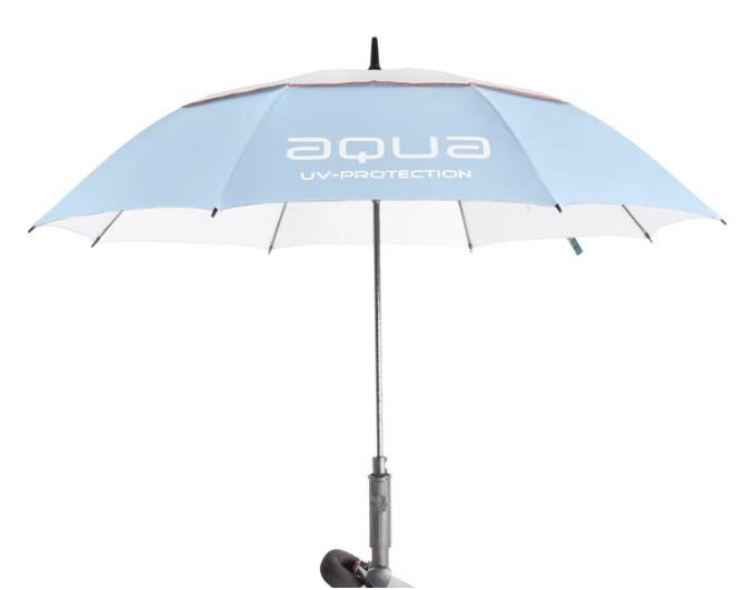 Big Max Aqua UV Golf Regenschirm, ice blue/white/peach