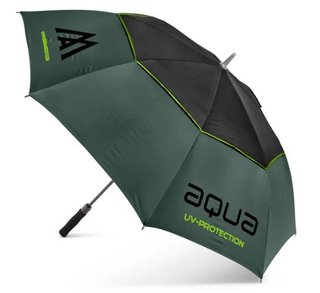 Big Max Aqua UV Golf Regenschirm, forest green/black/lime