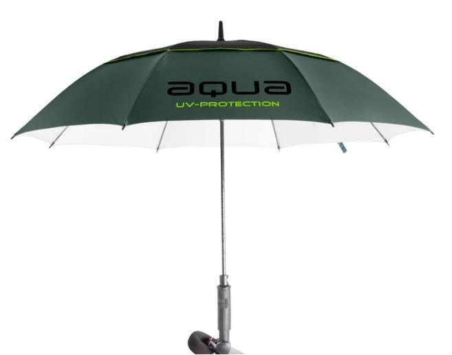 Big Max Aqua UV Golf Regenschirm, forest green/black/lime