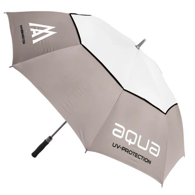 Big Max Aqua UV Golf Regenschirm, taupe/white/black