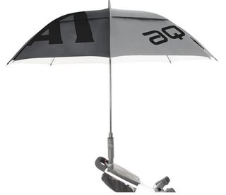 Big Max Aqua XL UV Golf Regenschirm 68", grau/schwarz
