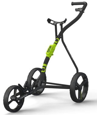 Wishbone One manueller Trolley, charcoal lime