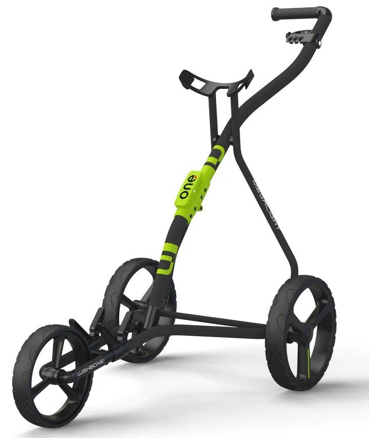 Wishbone One manueller Trolley, charcoal lime