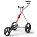 Wishbone One Golftrolley, weiss/rot