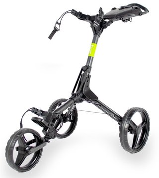 Wishbone Cube Two Golftrolley, charcoal/lime