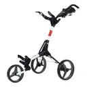 Wishbone Cube Two Golftrolley, weiss/rot