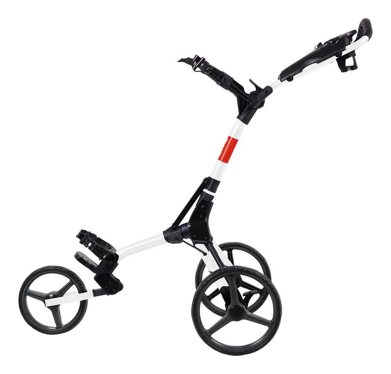 Wishbone Cube Two Golftrolley, weiss/rot