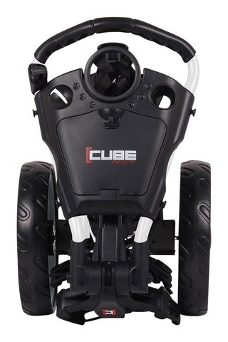 Wishbone Cube Two Golftrolley, weiss/rot