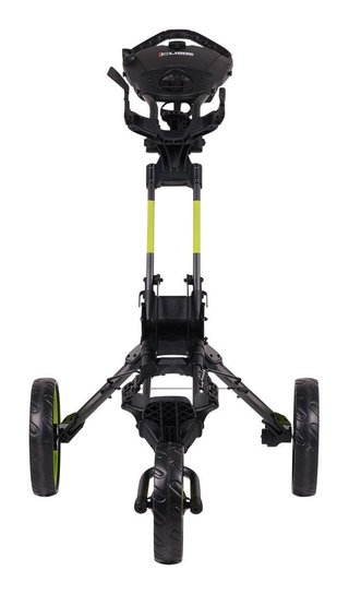 Wishbone Cube Three Golftrolley, schwarz/Limetten