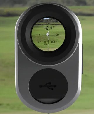 Zoom Focus S Laser Distanzmesser, schwarz/silber