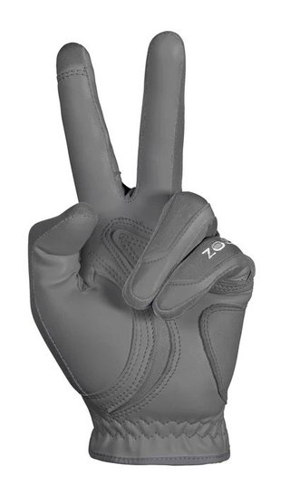 Zoom Hybrid Herren Handschuh, grau