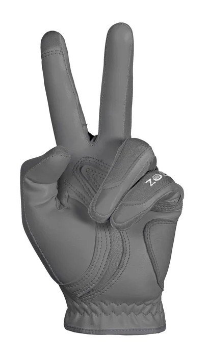 Zoom Hybrid Herren Handschuh, grau