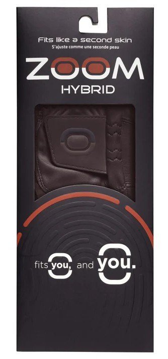 Zoom Hybrid Herren Handschuh, braun