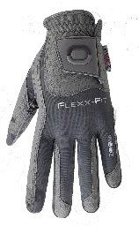 Zoom Hybrid Damen Handschuh, grau