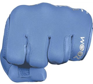 Zoom Hybrid Damen Handschuh, blau