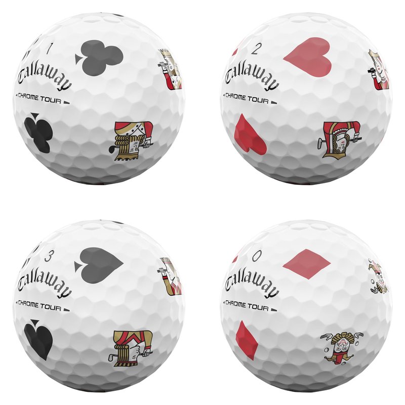 Callaway Chrome Tour Truvis Suits Golfbälle 2026
