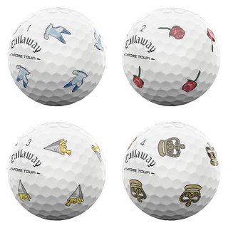 Callaway Limited Edition Chrome Tour Major Series: July Major 2026 Golfbälle