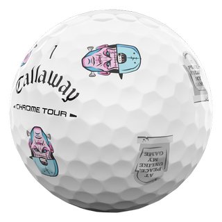 Callaway Chrome Tour Truvis Golfbälle 2026 (12 Bälle), Halloween