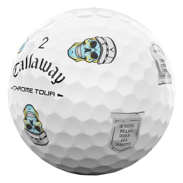 Callaway Chrome Tour Truvis Golfbälle 2026 (12 Bälle), Halloween