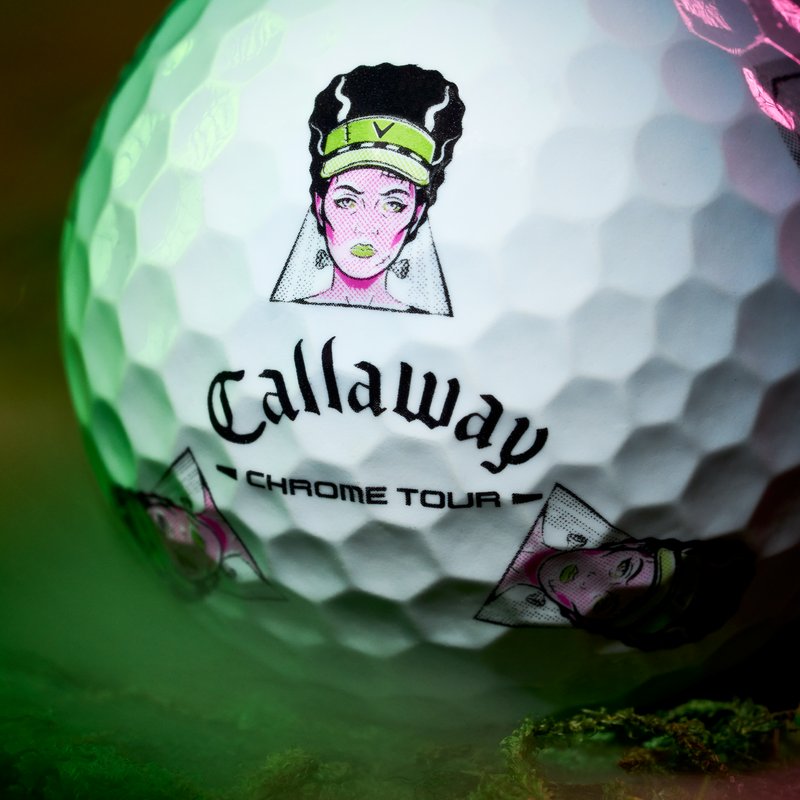 Callaway Chrome Tour Truvis Golfbälle 2026 (12 Bälle), Halloween