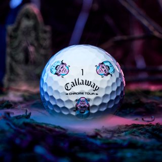 Callaway Chrome Tour Truvis Golfbälle 2026 (12 Bälle), Halloween