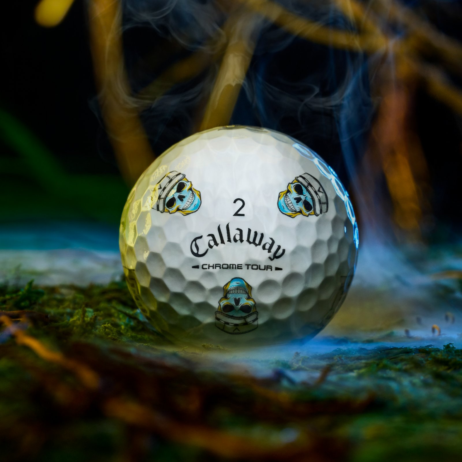 Callaway Chrome Tour Truvis Golfbälle 2026 (12 Bälle), Halloween